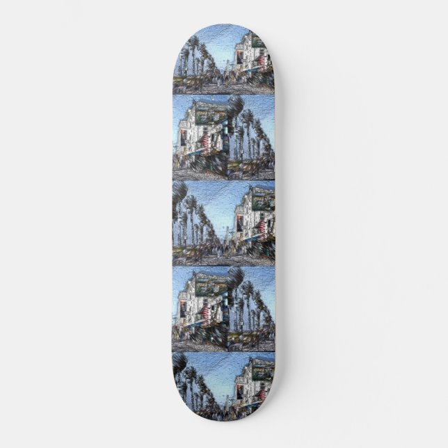 Venice Beach Skate Board Deck (Front)