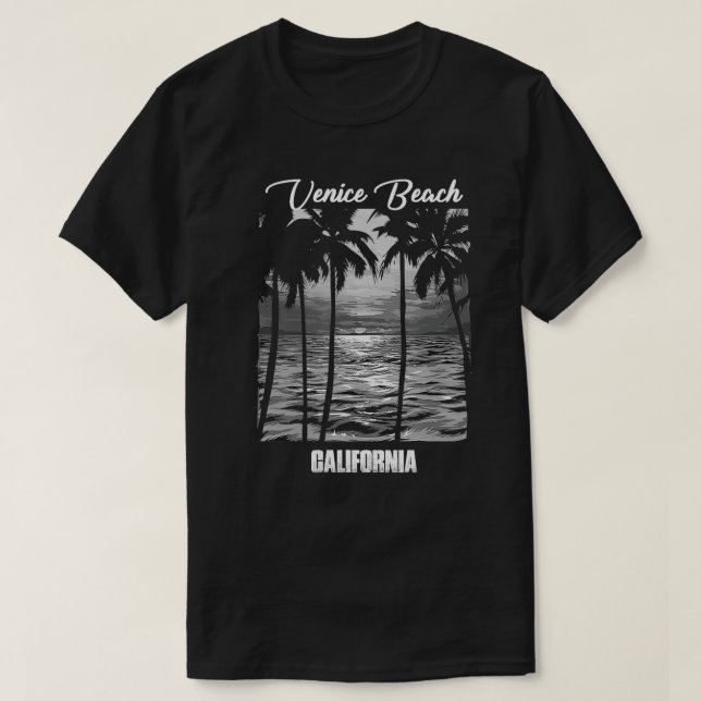 Venice Beach Souvenir California Reminder  1  T-Shirt (Design Front)