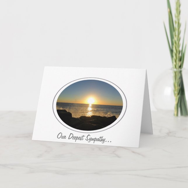 Venice Beach Sunset 2 Card (Front)