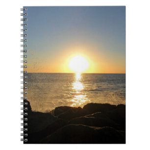 Venice Beach Sunset Notebook