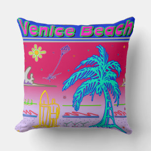 "Venice Beach" Surfer Pillow