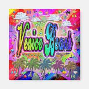 Venice Beach Vista Express Magnet