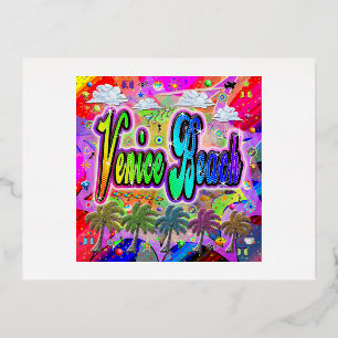 Venice Beach Vista Express Postcard