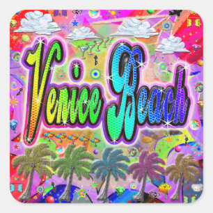 Venice Beach Vista Express Sticker