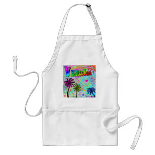 Venice Beach Vivid Romance Apron
