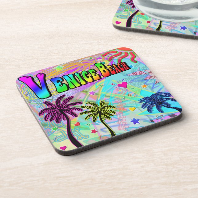 Venice Beach Vivid Romance Coaster (Left Side)