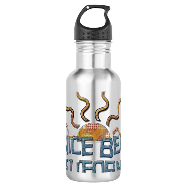 Venice Beach Water Bottle! 710 Ml Water Bottle (Front)