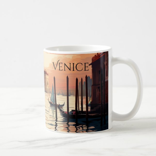 Venice | Beautiful Canal Artwork Coffee Mug (Right)