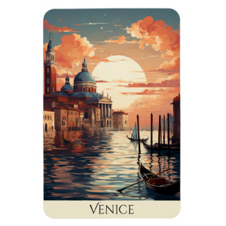 Venice | Beautiful Canal Artwork Magnet