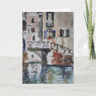 Venice Birthday Card