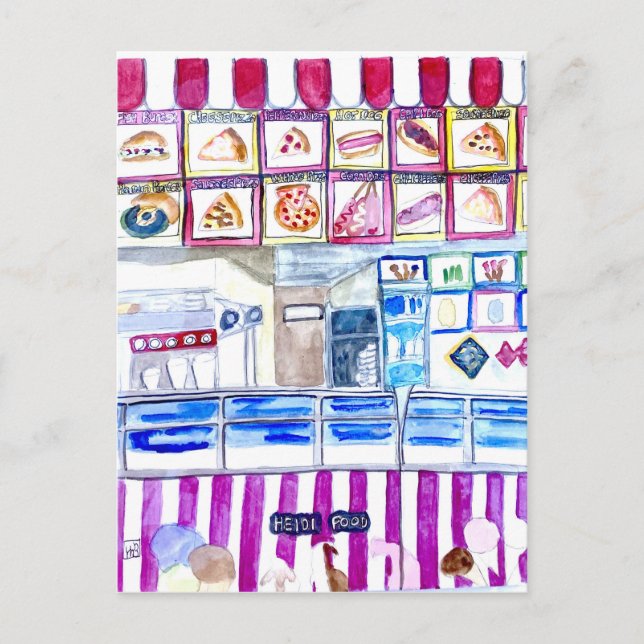 Venice Boardwalk Postcard (Front)