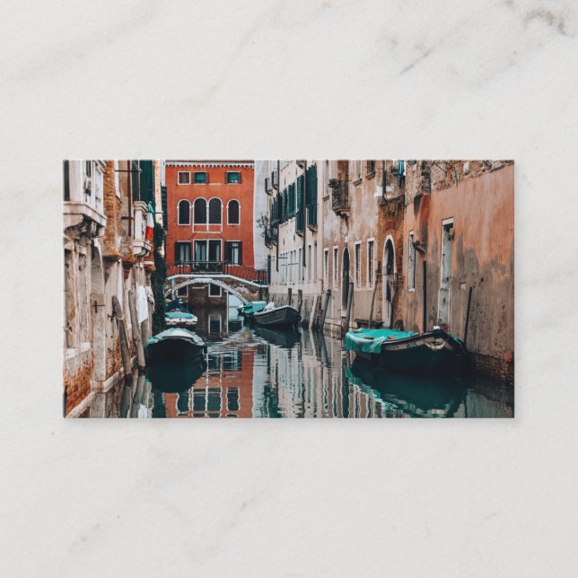 Venice Boats      Business Card (Front)