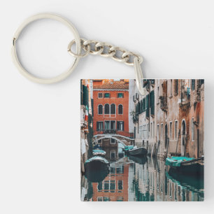 Venice Boats             Key Ring