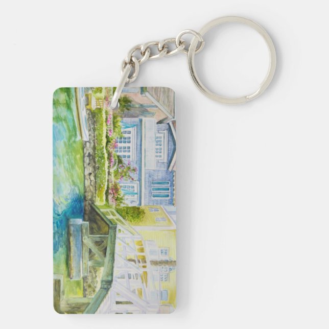 Venice Bridge Key Ring (Back)