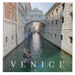 Venice Bridge of Sighs ceramic tile