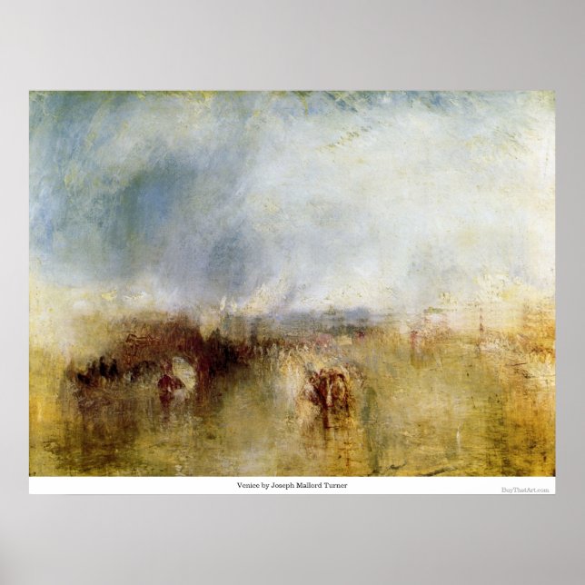 Venice by Joseph Mallord Turner Poster (Front)