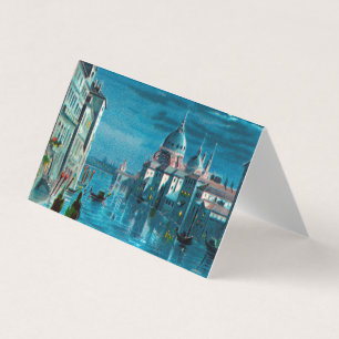 Venice by Moonlight Business Card