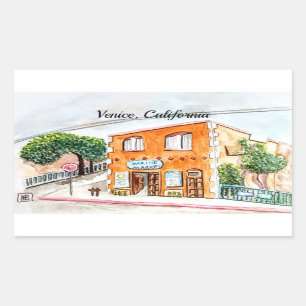 Venice, California Rectangular Sticker