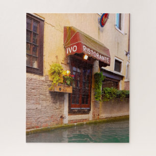 Venice Canal Architecture Ristorante Street Jigsaw Puzzle