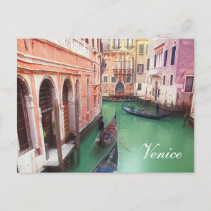 Venice Canal custom post card