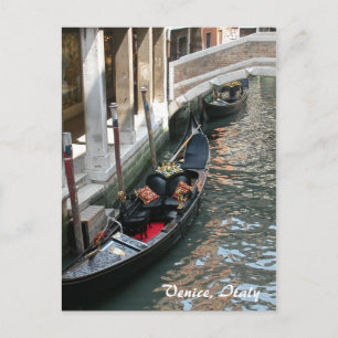 Venice Canal, Italy Postcard