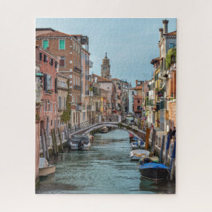 Venice Canal Jigsaw Puzzle