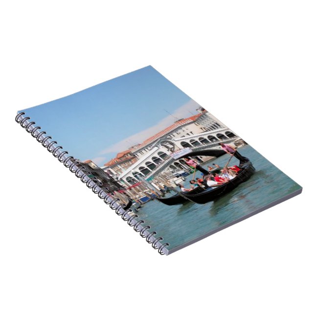 Venice Canal Photo Notebook (Right Side)