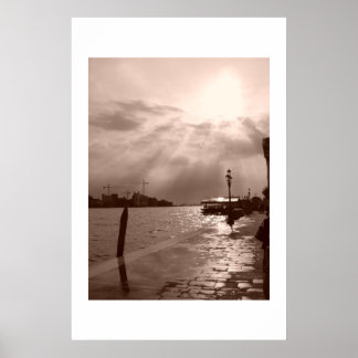 Venice Canal Poster