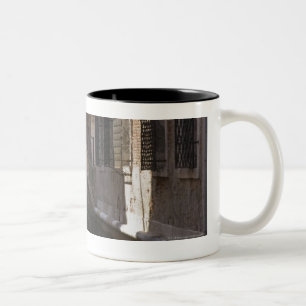 Venice Canals and Stone bridge Two-Tone Coffee Mug