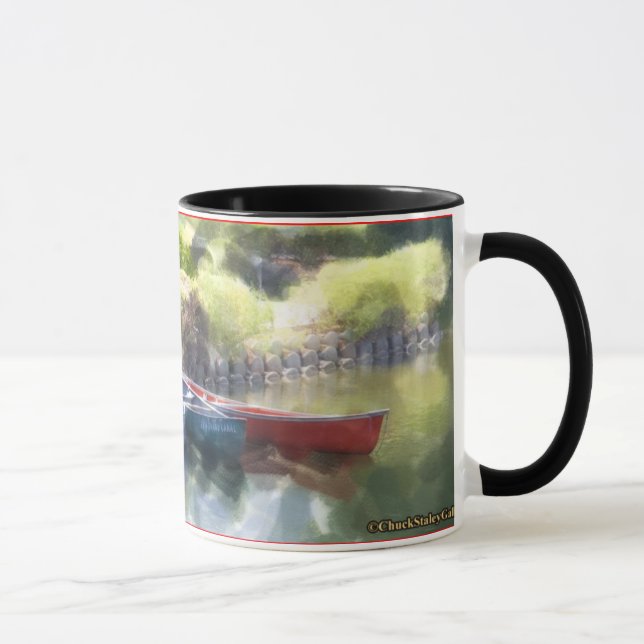 "Venice Canoes" Cups (Right)