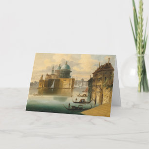 Venice, Capriccio   Johann Wilhelm Jankowsky Card