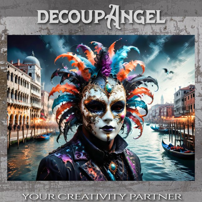 Venice Carnival - Decoupage - Tissue Paper (Creator Uploaded)