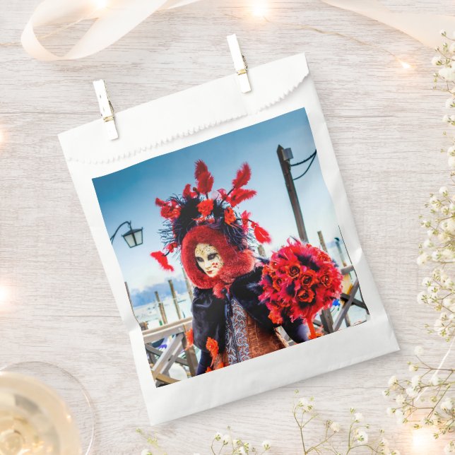 Venice carnival  favour bag (Clipped)