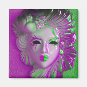 Venice Carnival Mask Magnet