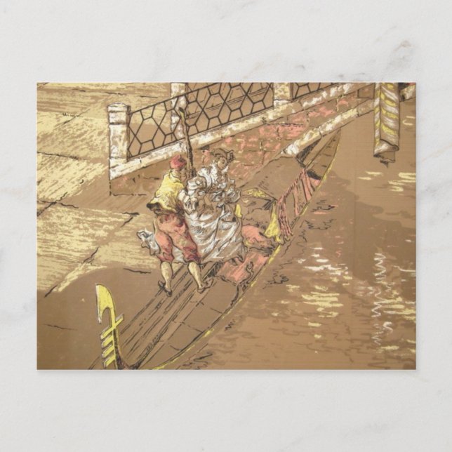 Venice Carnival Postcard (Front)