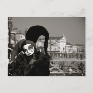 Venice Carnival VI Postcard