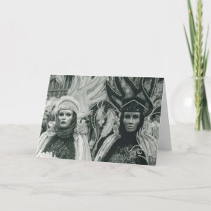 Venice- Carnvale Card