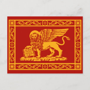 Venice Coat of Arms Postcard