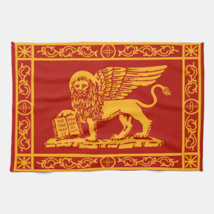 Venice Coat of Arms Tea Towel