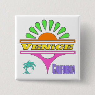 "Venice Colourful 1" Button
