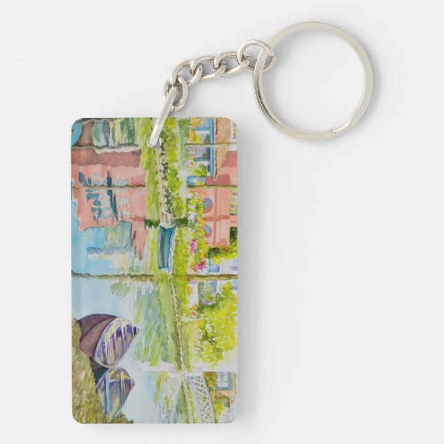 Venice Colours Key Ring (Back)