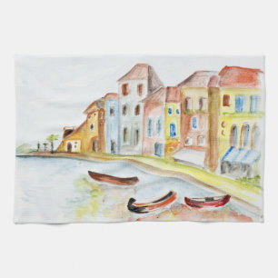 Venice Concept Tea Towel