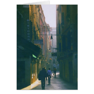 Venice Early Morning View of Alleyway