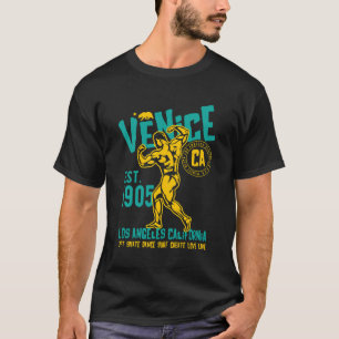 Venice Est 1905 California Retro Vintage Design T-Shirt