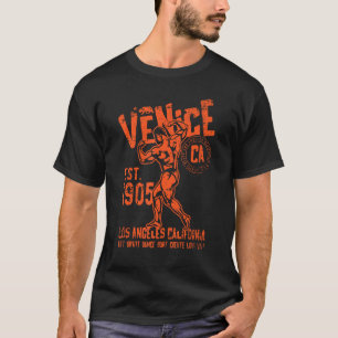 Venice Est 1905 California Retro Vintage Distresse T-Shirt