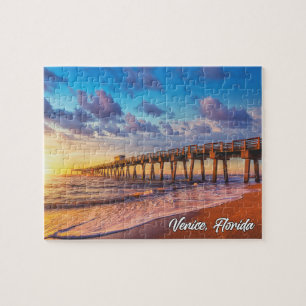 Venice Fishing Pier, Venice, Florida Jigsaw Puzzle