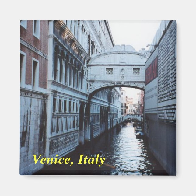 venice fridge magnet (Front)