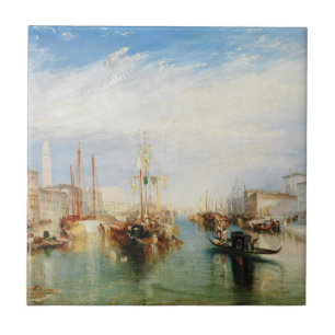 Venice, from the Porch of Madonna della Salute Ceramic Tile