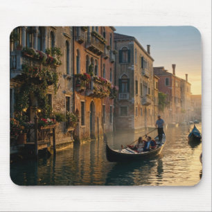 Venice Golden Hour – Romantic Escape Mouse Pad