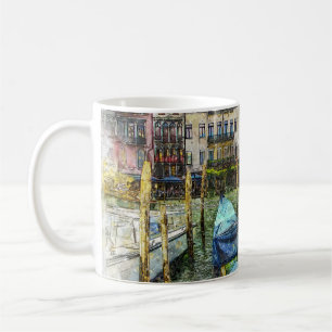 Venice Gondola Painting Scene Coffee Mug